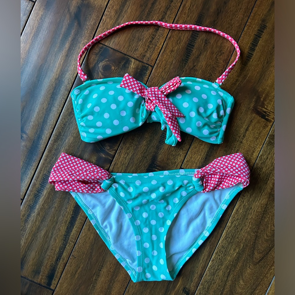 Vintage Style Bikini Set